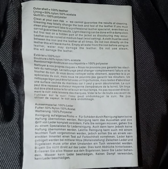 JL Studio Women Plus Size 34W, Black Long Leather Skirt - Picture 13 of 13